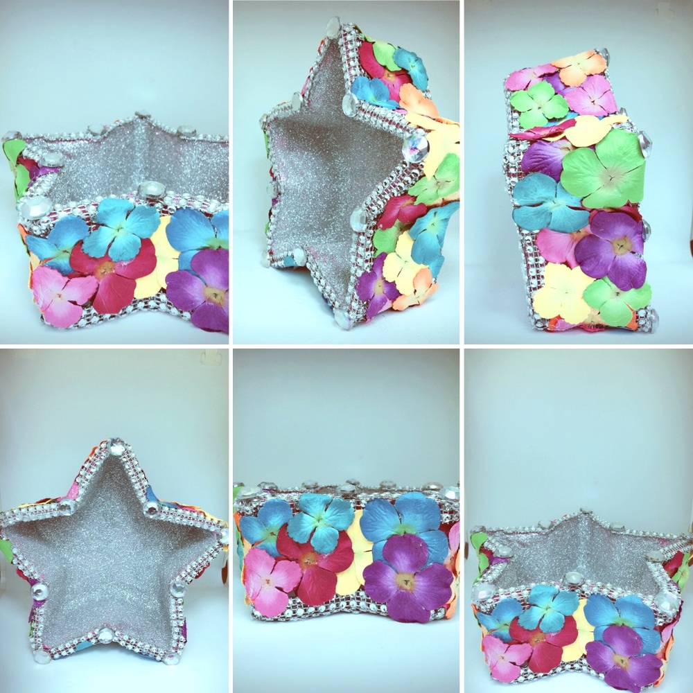 Flowered🌸Diamond Candle Star Set🌸